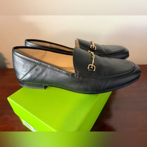 Sam Edelman Loraine Leather Bit Buckle Loafers 9.5 - Picture 4 of 7